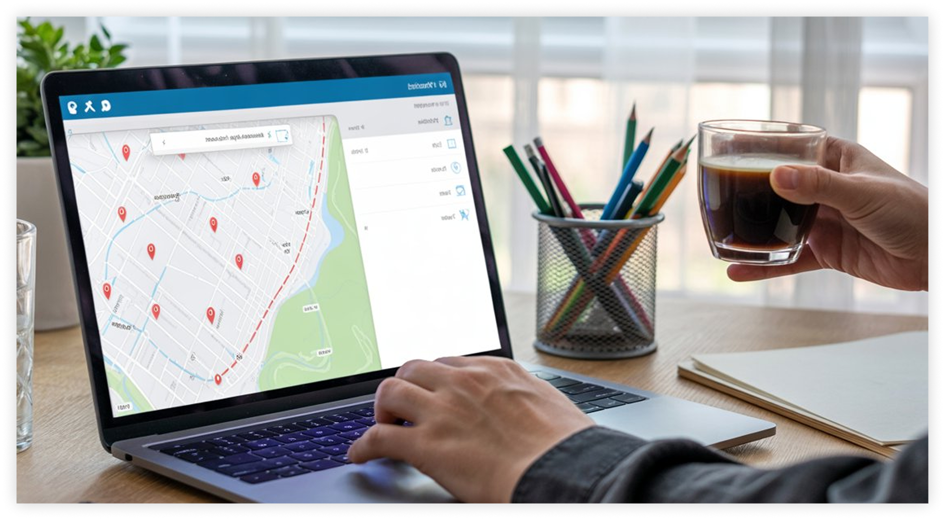 image of the business man meeting together